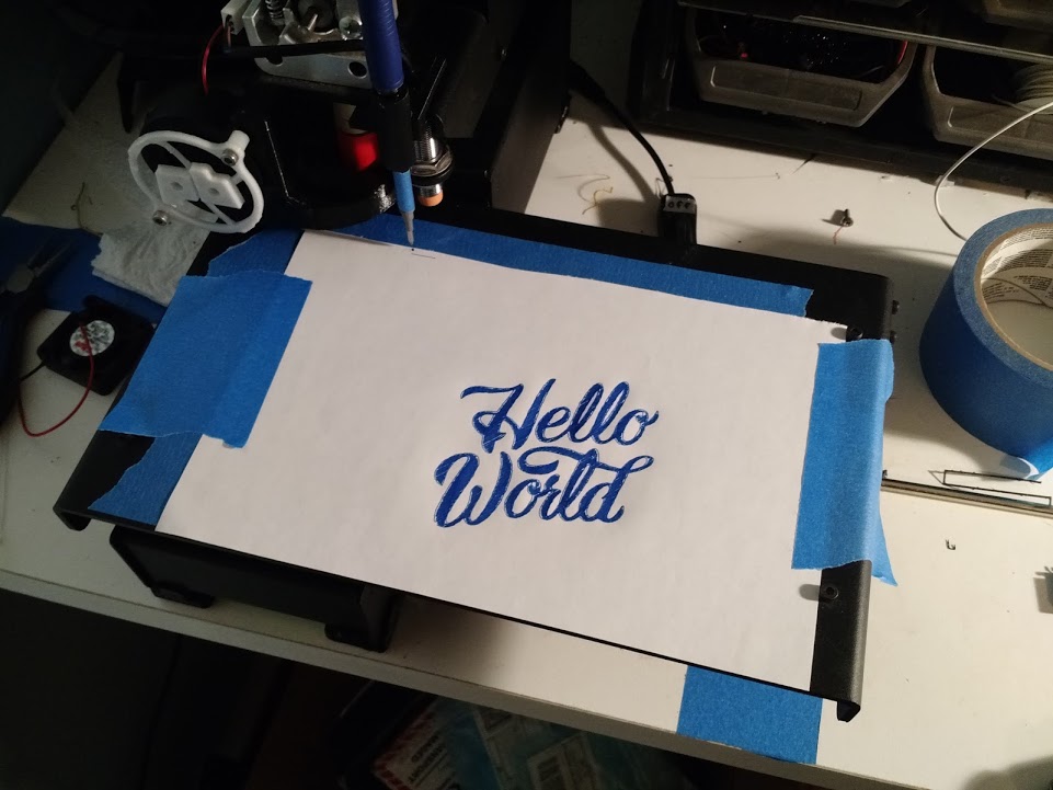 A Sketch Robot, with a twist?